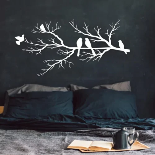 Transform Your Space With Tree Vinyl Wall Art Wallpaper Decals | Vinyl Wall Decals For Living Room, Bathroom, Bedroom, Living Room