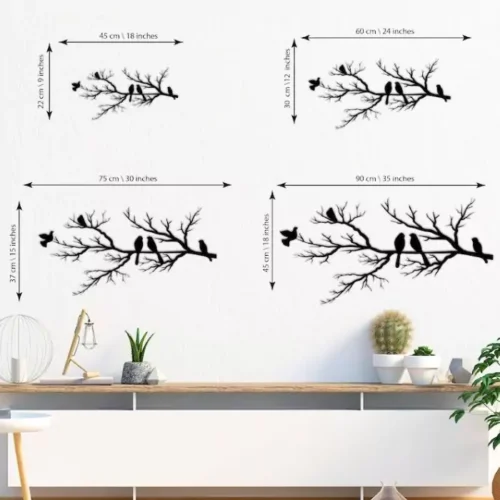 Transform Your Space With Tree Vinyl Wall Art Wallpaper Decals | Vinyl Wall Decals For Living Room, Bathroom, Bedroom, Living Room